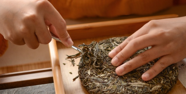 敲茶饼技巧揭秘
