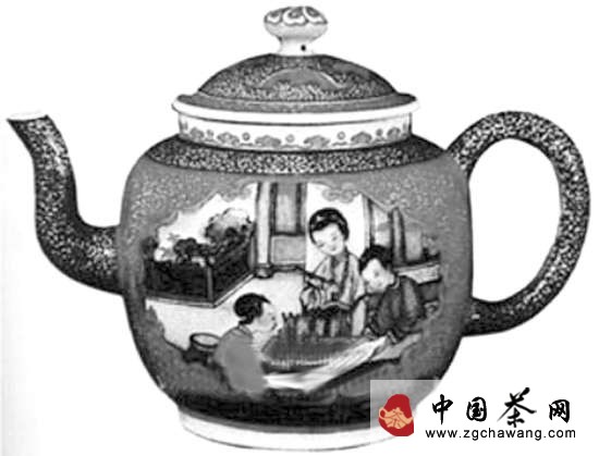 清代珐琅彩瓷茶壶上的纹样装饰解读